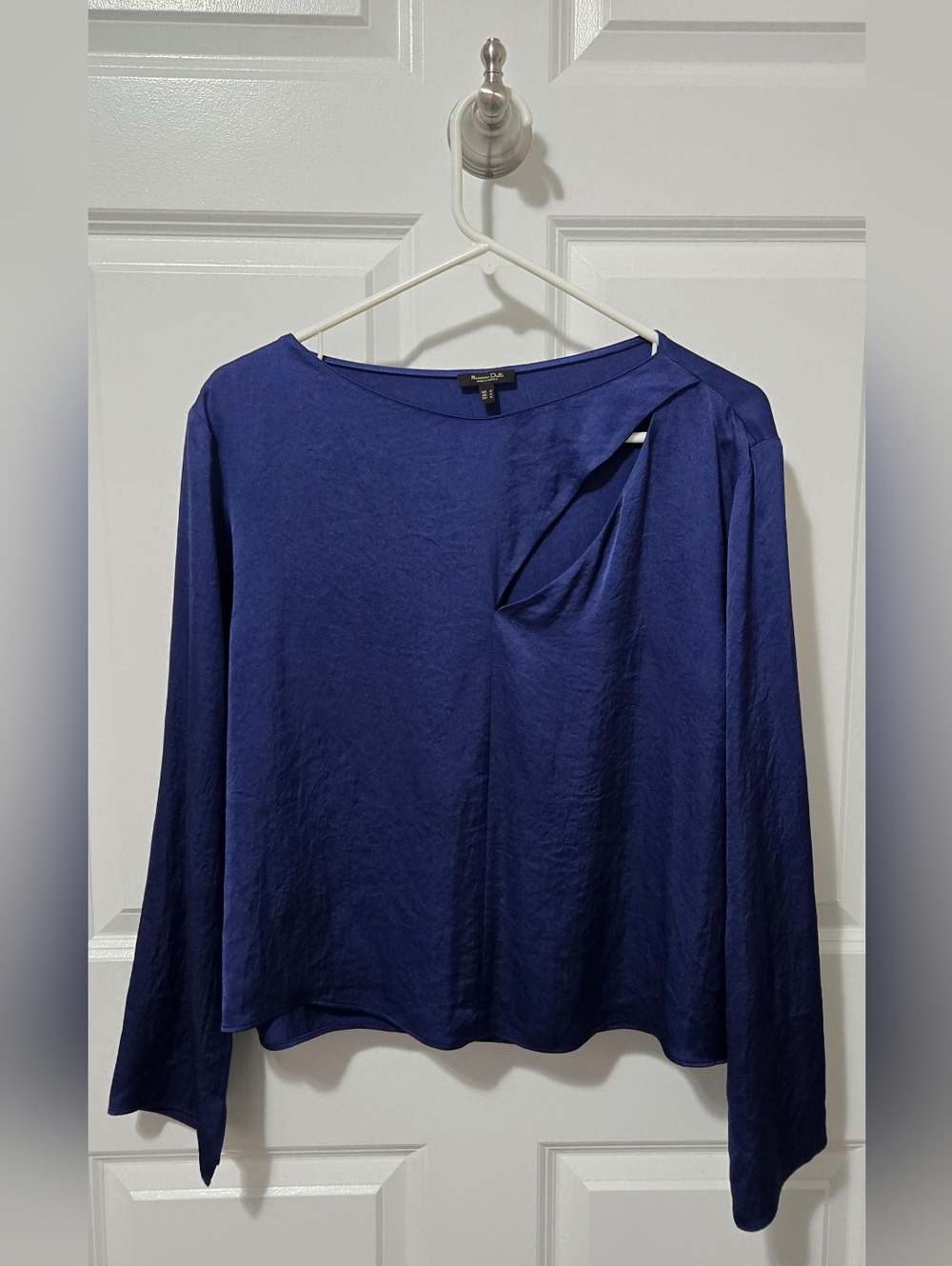 Massimo Dutti Long Sleeve Blouse